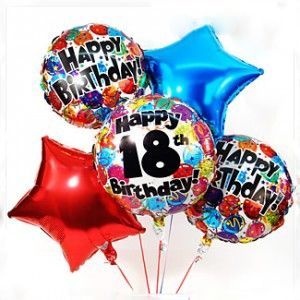 Folienballons mit Heliumfüllung