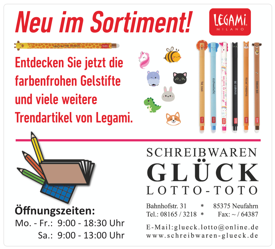 Legami - neu im Sortiment